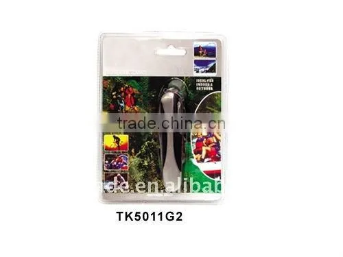 2014 Picnic multi pocket stainless steel barbecue tool set outdoor tableware ( TK8003)