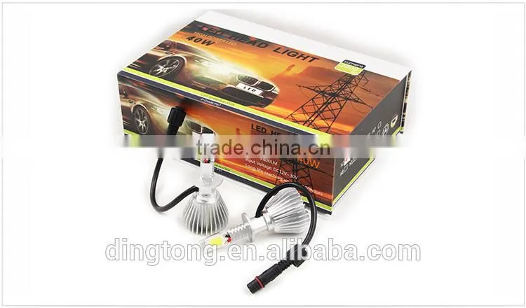 2015 New 40W Automatic Headlight Kit Led Headlight Conversion Kit h1