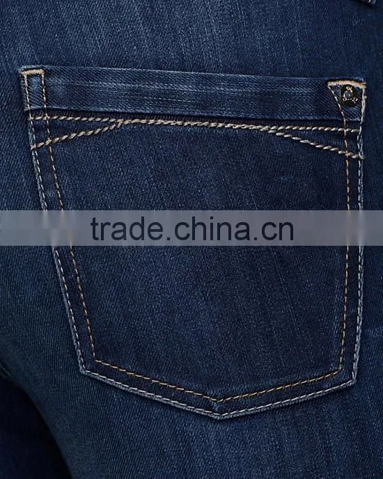 New arrival lady's sexy washed boot cut jeans