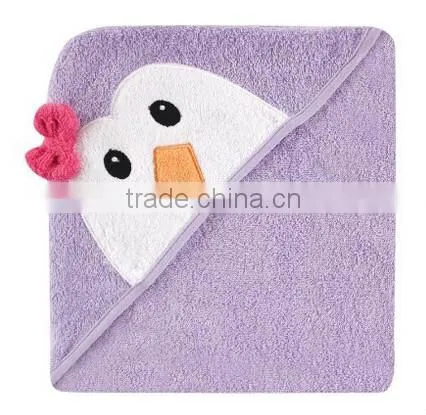 China supplier applique cotton terry security pattern animal head plush baby blanket