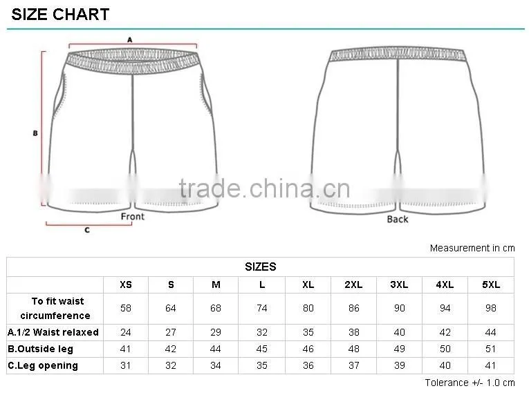 OEM high quality 2014 summer casual shorts for man