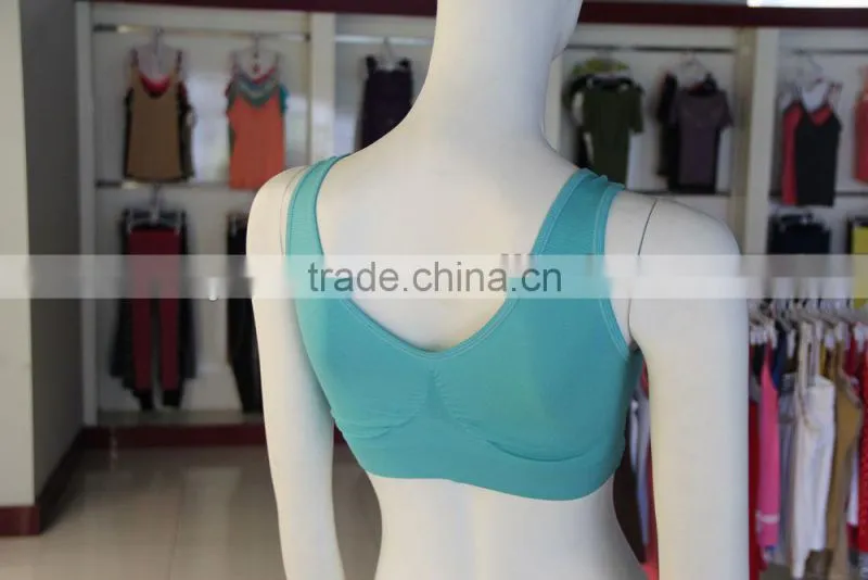 fashionable seamless low U sports bra