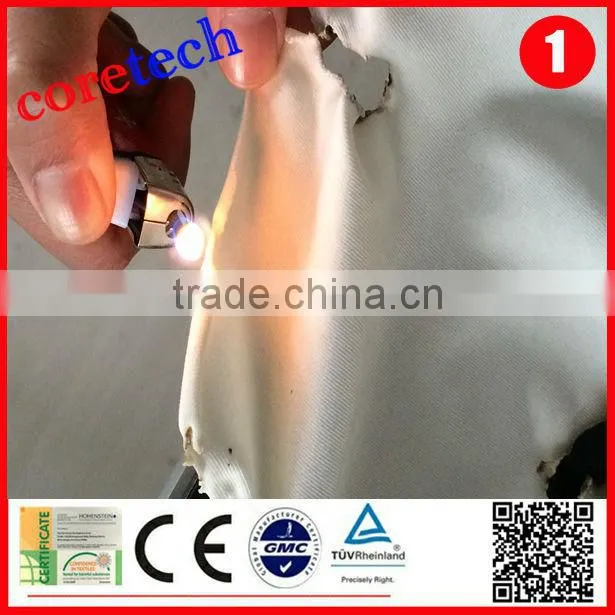 High quality cheap non flammable fabric factory