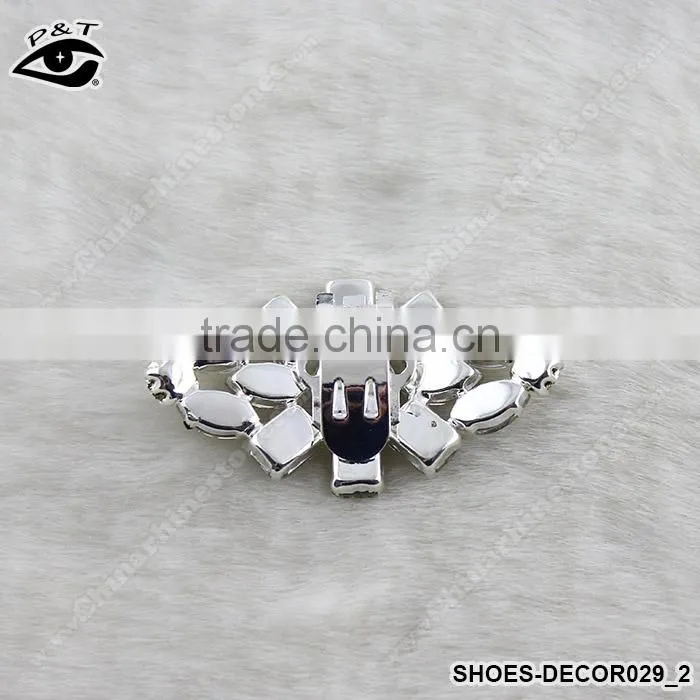 Classical Rhinestone Shoe Clip Ornament for high heel lady women shoes accessories crystal clips