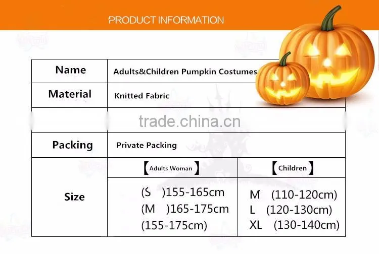 Fashion baby halloween holidays lace tutu pumpkin costume for girl