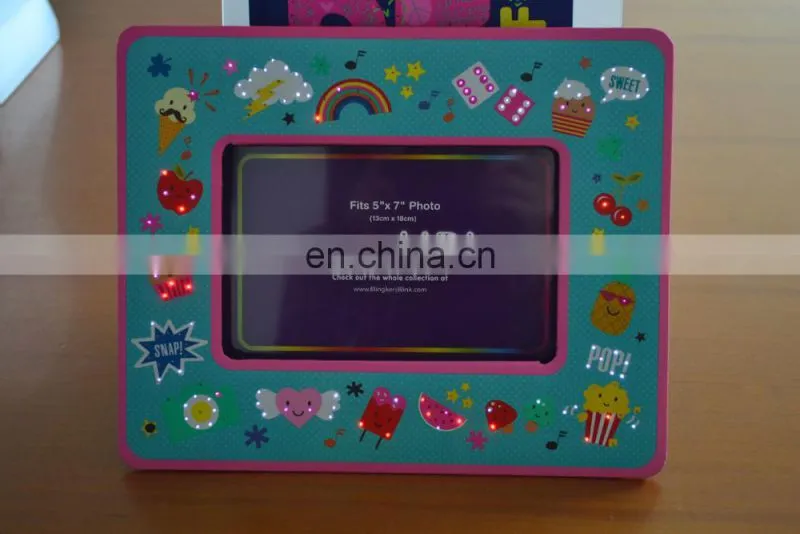 Lighting up Photo Frame with your custom Way Life decorating style