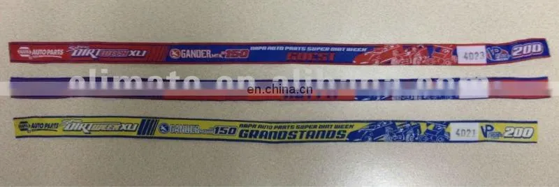 Festival fabric wristband
