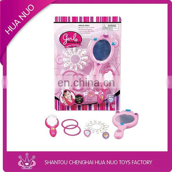 High quality beauty set kids haircut plastic toy