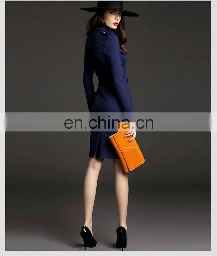 Long sleeve pocket on chest collar design high end woman communion dress