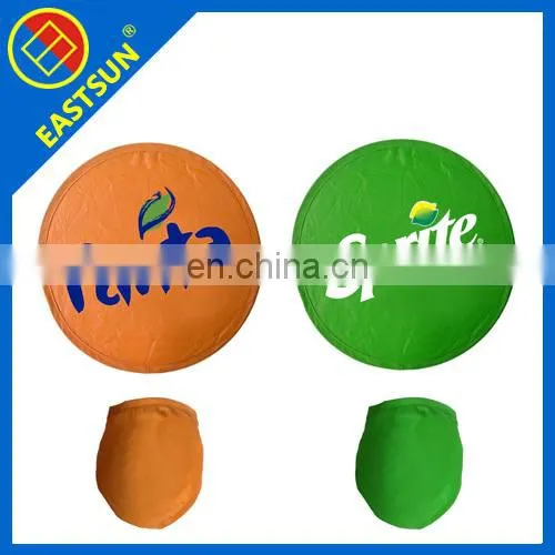 Promotional Fabric Folding Frisbee , pop up frisbee
