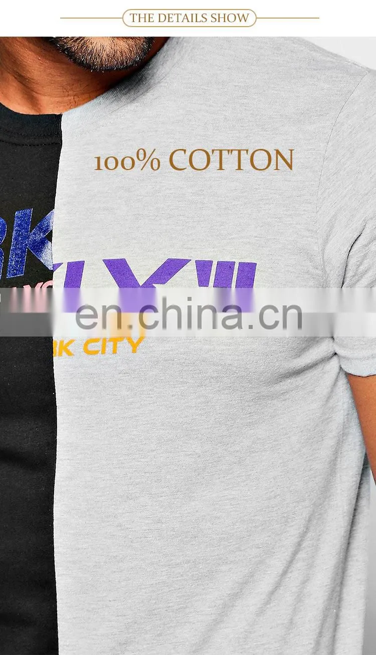 high quality customed mens summer short sleeve sport printing t shirt
