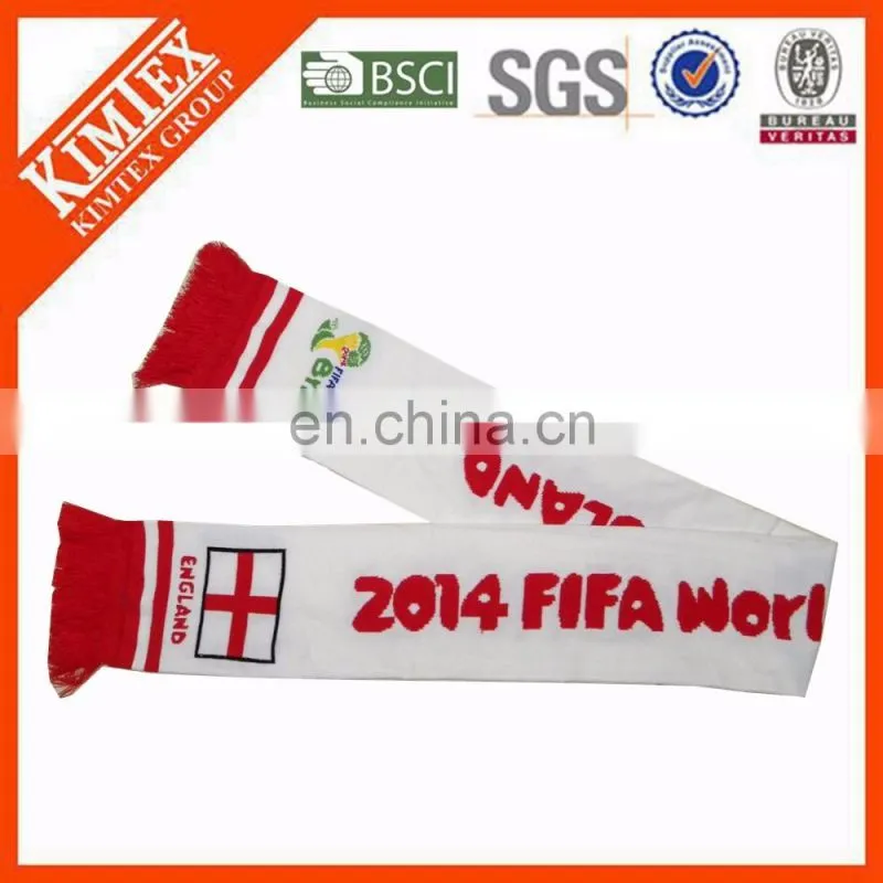 Promotional wintr knit acrylic scarf