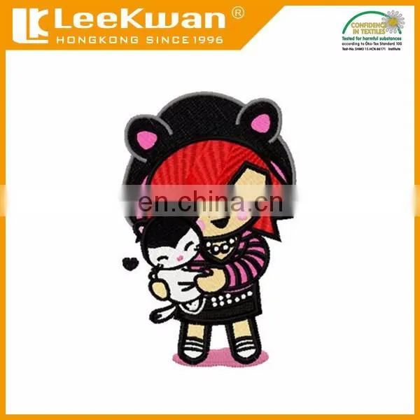 Ivie and Demi Cartoon Custom Design Embroidery Patch