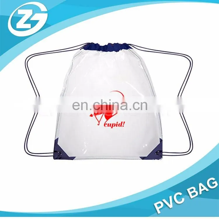 promotiona pvc drawstring toy bag pvc backpack
