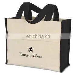 XD0016 Customized non woven shopping bag Wholesale standard size cotton canvas tote