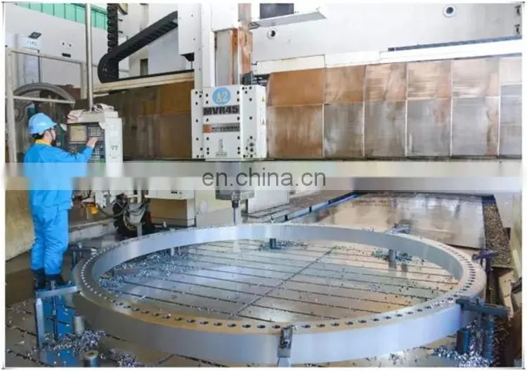 Quality assured machining processing large custom machined parts