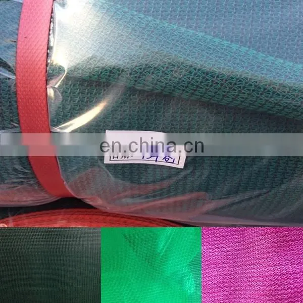 Green scaffolding safety net