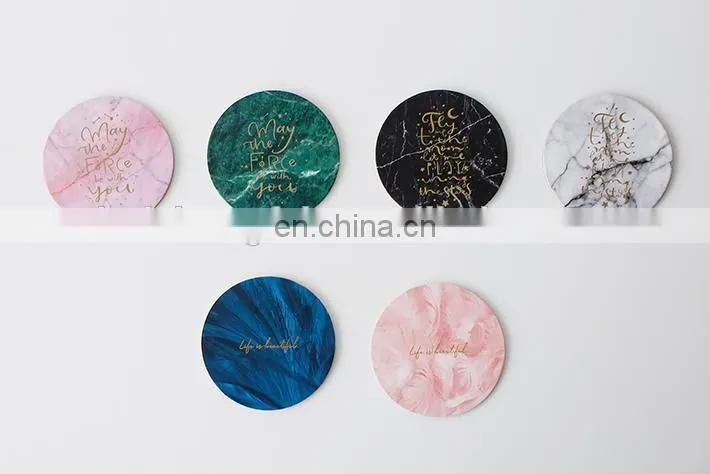 China supplier Personalized felt natural printing coaster manufacturer
