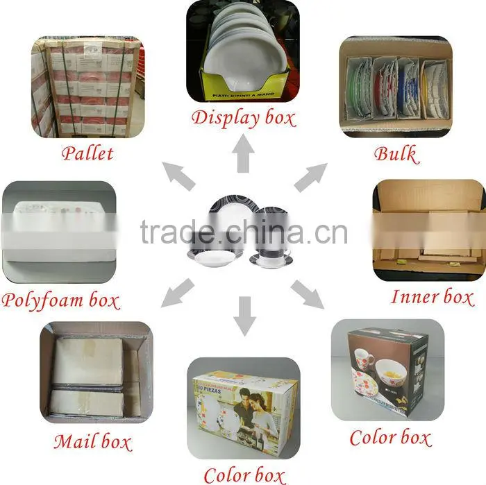 Assessed Supplier Porcelain Ceramic Dinner Set
