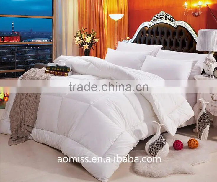 high quality 5 star hotel duck down duvet home use down duvet Guangzhou factory supply
