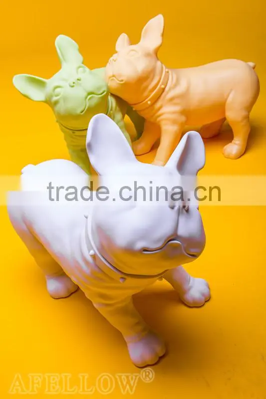 colorful animal dog cheap display mannequin