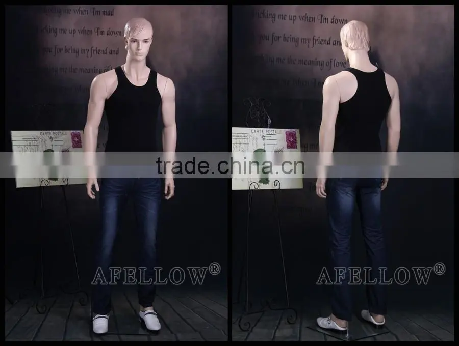 Stnad Realist Muscle Men Mannequin Cheap Fiberglass Dummy WEN7