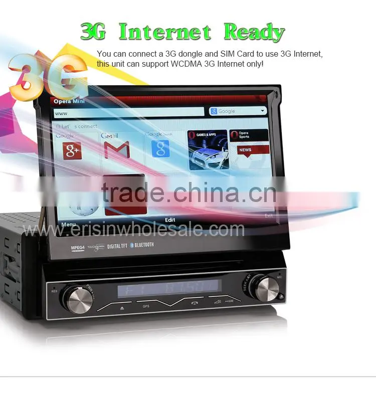 Erisin ES1088M 7 inch 1 Din Win8 UI All-In-One Car Multimedia Player with GPS