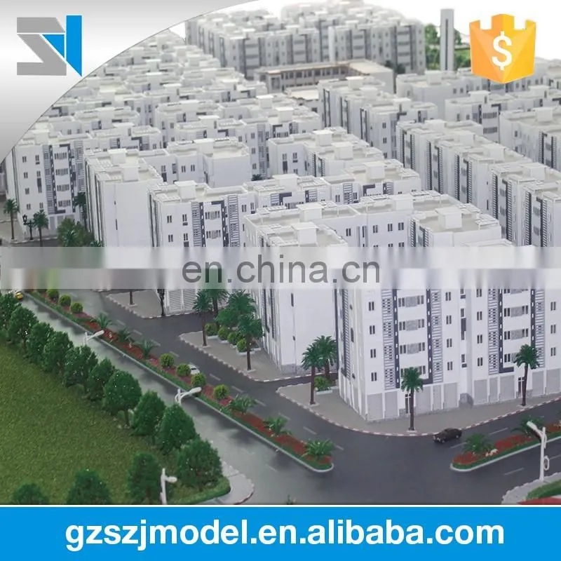 High-end fashion Morocco residence 3d architecture modeling for sale