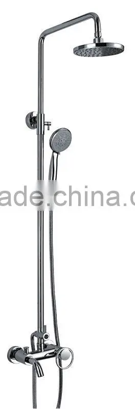 China Modern Wall Mounted Faucet Rain Bathroom Shower Set Shower Faucets
