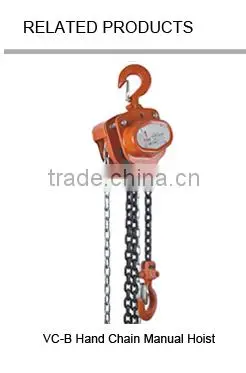China manufacture hand chain hoist 3 ton manual chain block lifting hoist