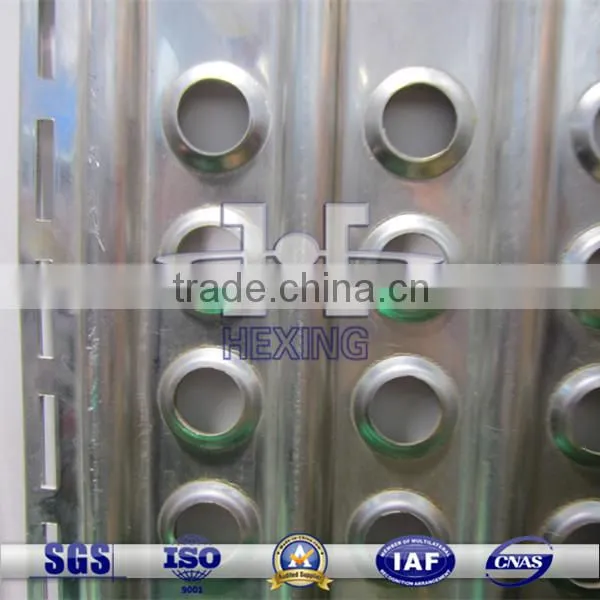 Convex Round Hole Galvanized Perforated Metal Mesh Anti-skidding