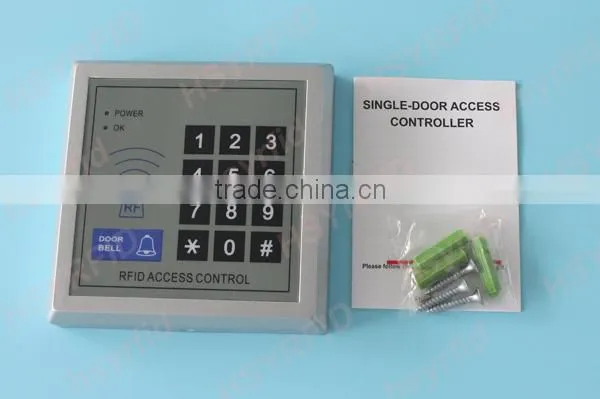 HSY-S200 ABS Case 125Khz Single Door Controller RFID Reader with multiple tag
