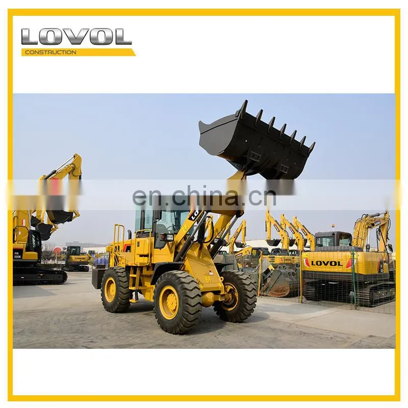 LOVOL hot sale 3ton 1.8m3 bucket articulated shovel loader FL936F/936F