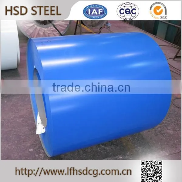 Stone grain color coated steel coils for wall panels