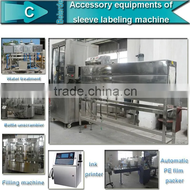Automatic sleeve labeling machine