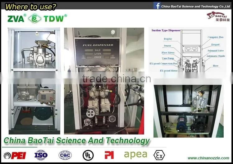 injection pump petrol station diesel fuel pump for fuel dispenser