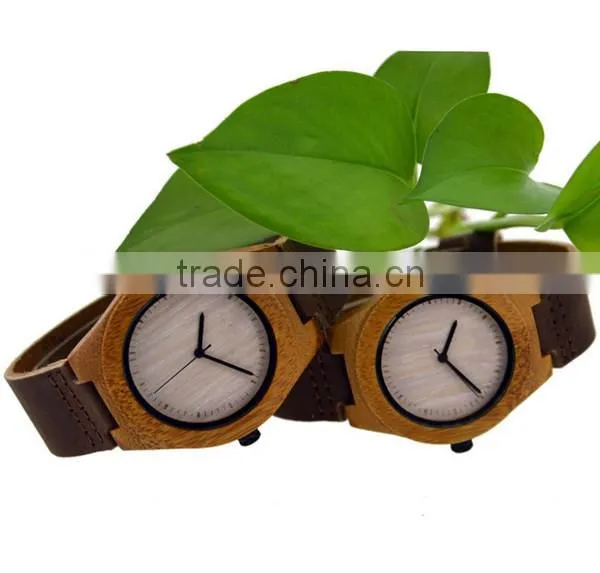2015 Wholesale New Design Custom Logo Wooden Watch