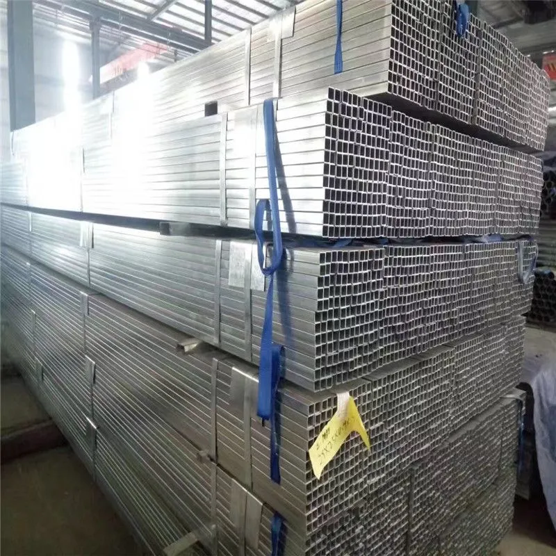 Q235B S235JR Rectangular Mild Carbon Steel Tube ERW Technique EMT Pipe for Structure Cutting Service Included