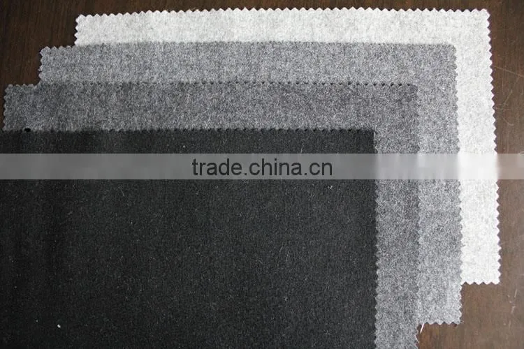 HW 12035 Latest Heavy Woolen Melton Coat Fabric Wool Fabric