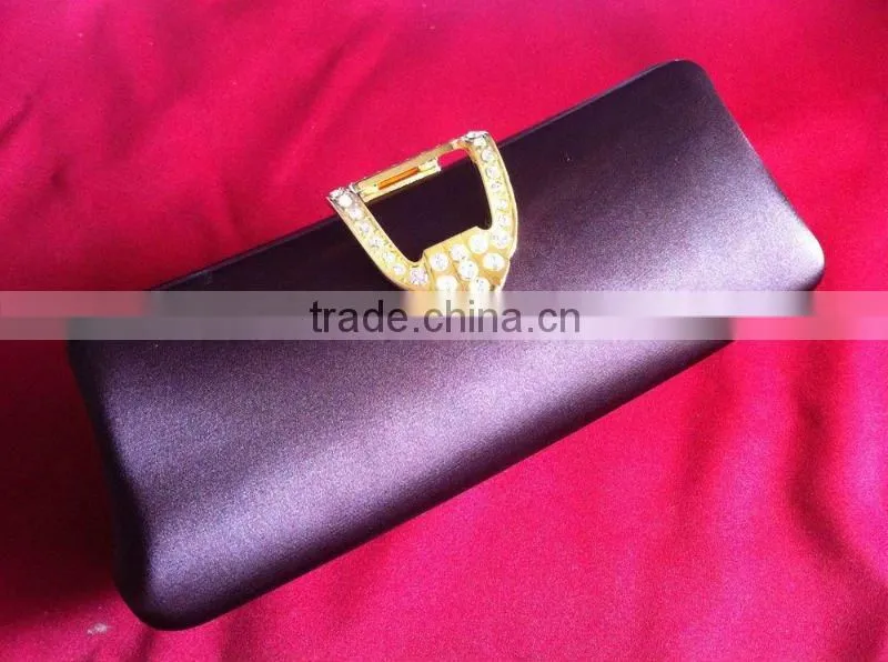 lady fashion clutch purse for wedding party 2012