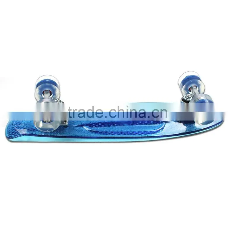 Mini skateboard for adults fish cruiser longboard for beginners small size EC-FC01