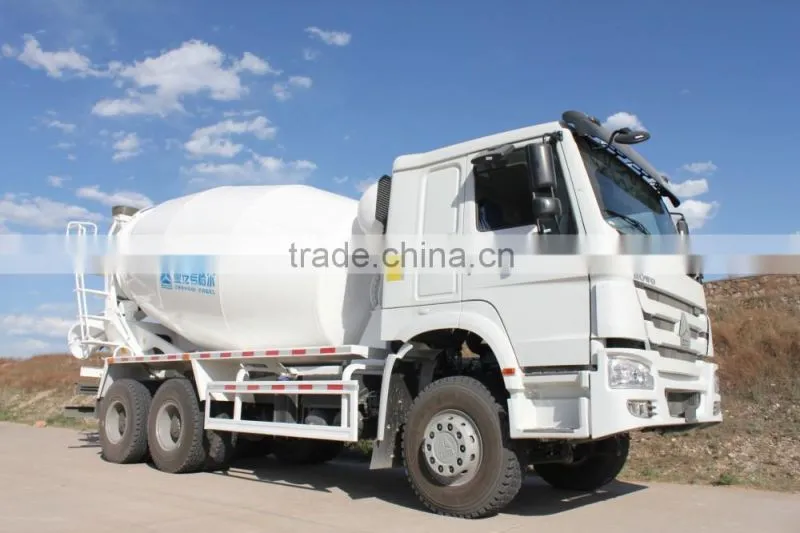 2015 new style howo concrete mixer truck 8 m3 6*4 Euro 2 with free parts