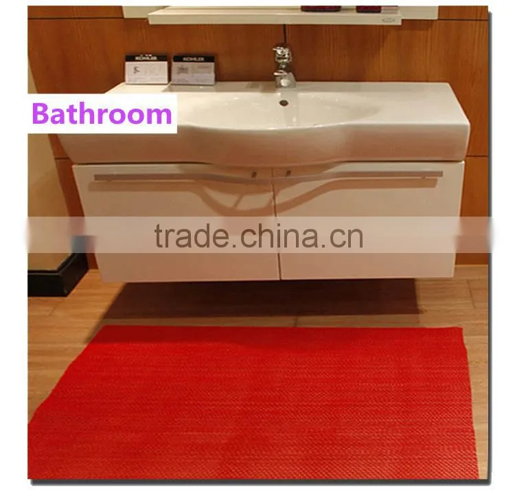 Factory Price Regular Simple Shape Rubber Pvc Bar Mat