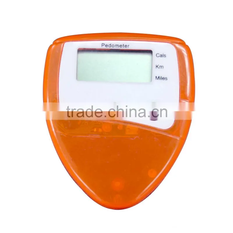 MB60D_TOR Orange Colorful Gift plastic ABS Case LCD display wrist band step counter