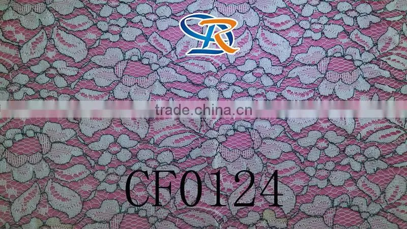 2015 Designs Cotton Lace Fabric polyester dress fabric Mexico's exports to Brazil