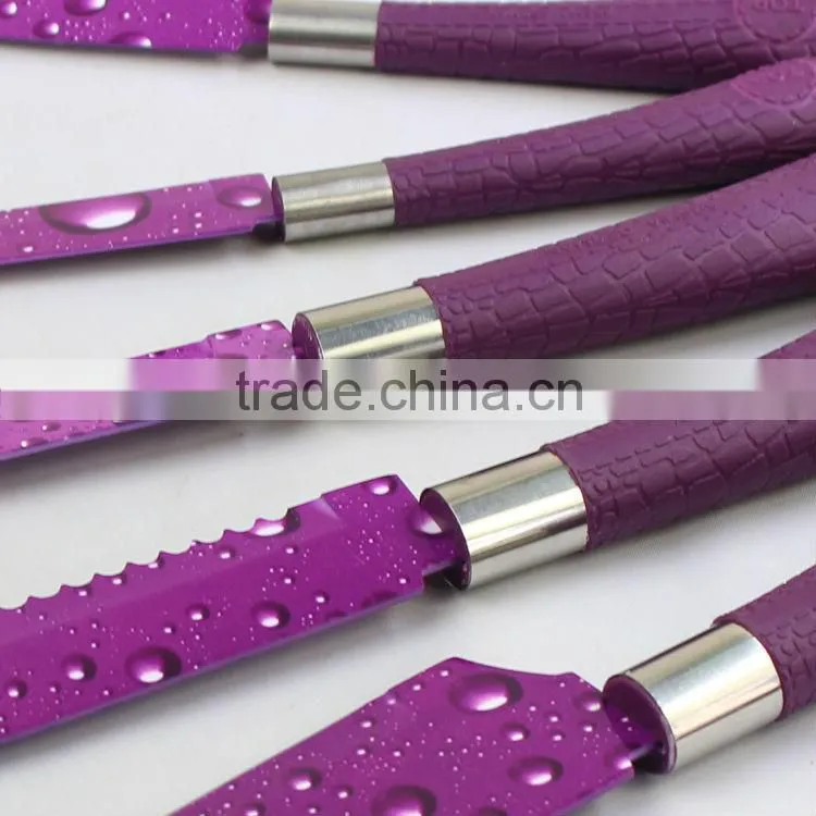 Non-stick printing knife set
