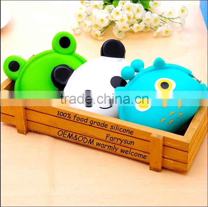 3D animal shaped leather coin purse,cheap coin purse