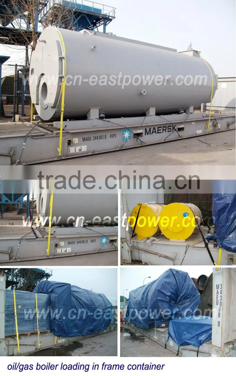 Diesel Gas Steam Boiler Double Drums Boiler