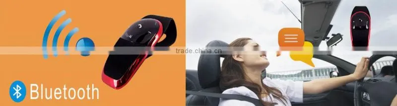 Wireless car kit handsfree bluetooth V4.0 standby time 1000 hours competible for phones