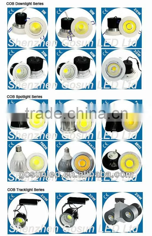 100lm/w CRI>82 Commercial lighting 40W LED COB Ceiling Downlight